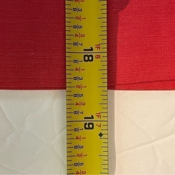 Paul Harris Design Light Red Silk Linen Blend Career Office Skirt NWOT Size 6 - Picture 11 of 11